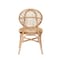 Baxton Studio Iris Modern Bohemian Natural Brown Rattan Dining Chair 234-13345-ZORO - alternate 8